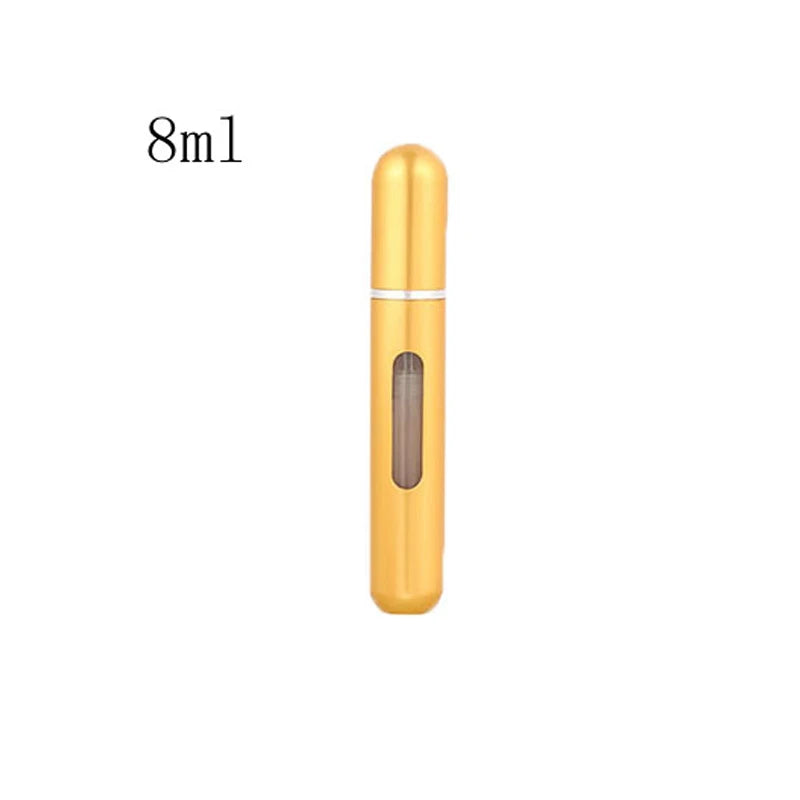 5/8Ml Perfume Spray Bottle Mini Portable Refillable Aluminum Atomizer Bottle Container Perfume Refill Travel Cosmetic Containers