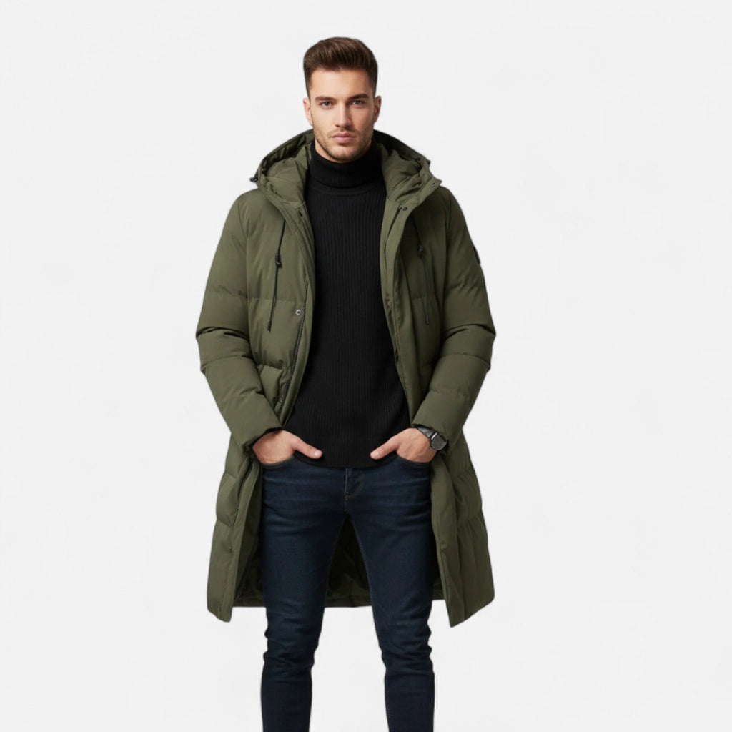 Valmonti | Men’S Warm Hooded Winter Jacket