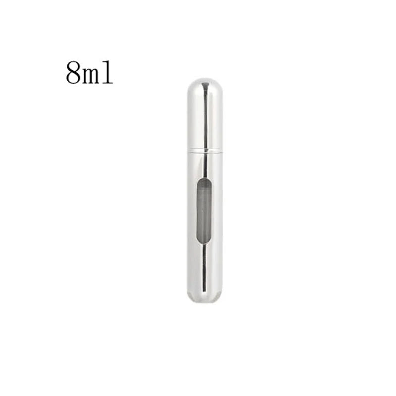 5/8Ml Perfume Spray Bottle Mini Portable Refillable Aluminum Atomizer Bottle Container Perfume Refill Travel Cosmetic Containers