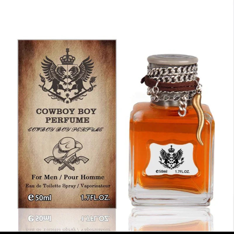 Coffret Cowboy Boy Perfume pour homme avec flacon ambré