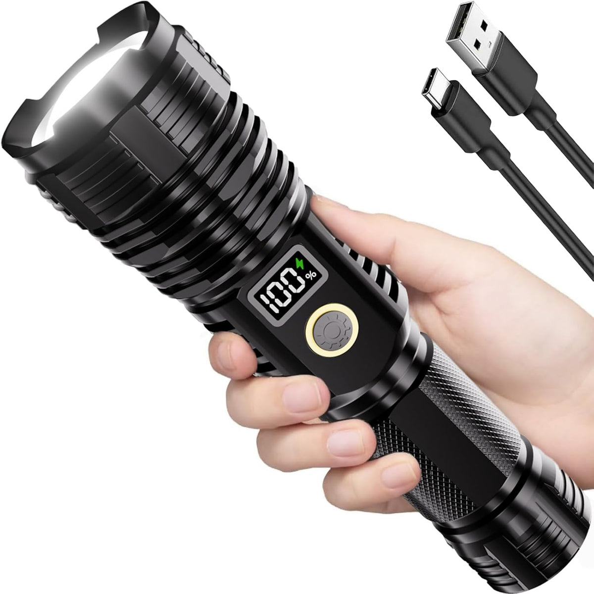 Torche tactique EDC noir mat OG NOIR