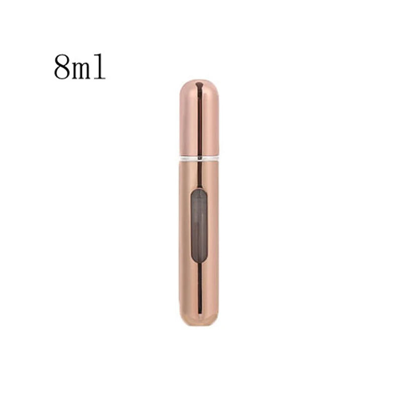 5/8Ml Perfume Spray Bottle Mini Portable Refillable Aluminum Atomizer Bottle Container Perfume Refill Travel Cosmetic Containers