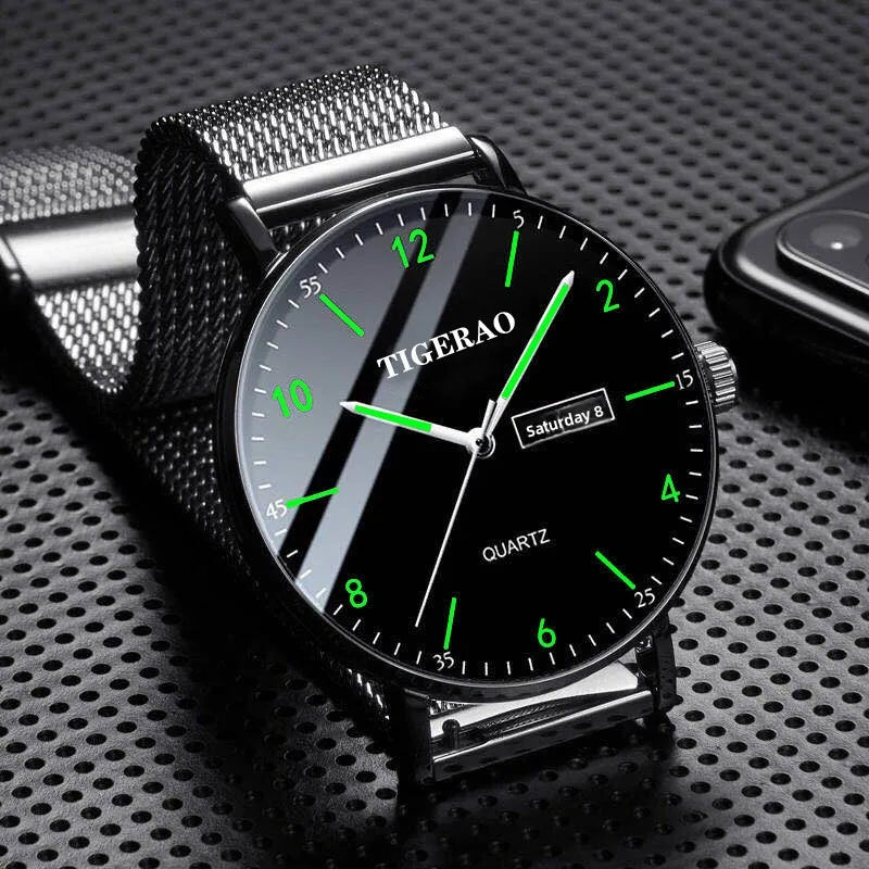 Montre Ciel Étoilé — Noir & Or