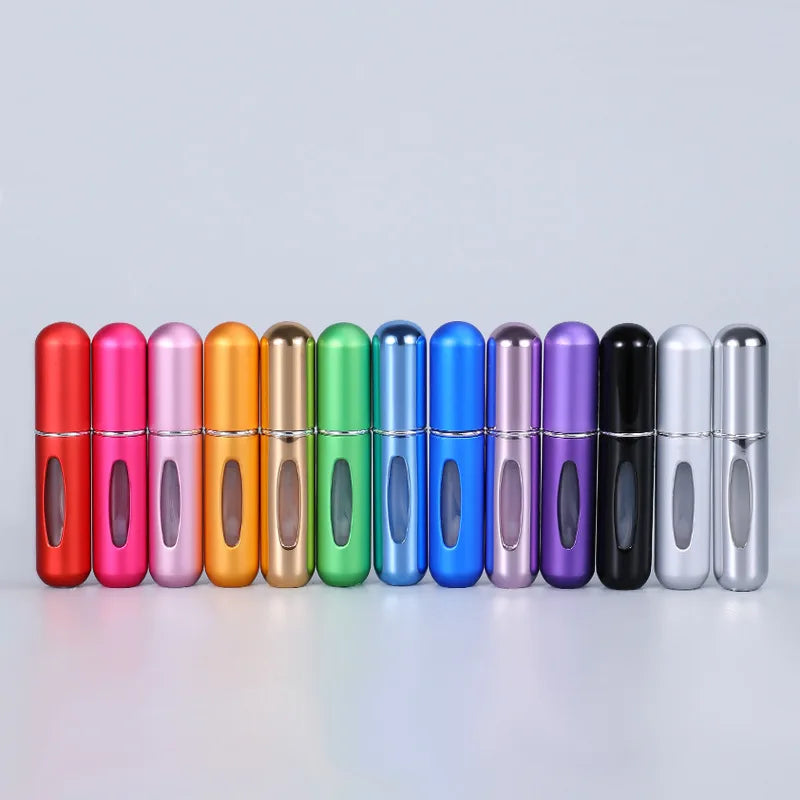 Flacon vaporisateur rechargeable — Aluminium noir