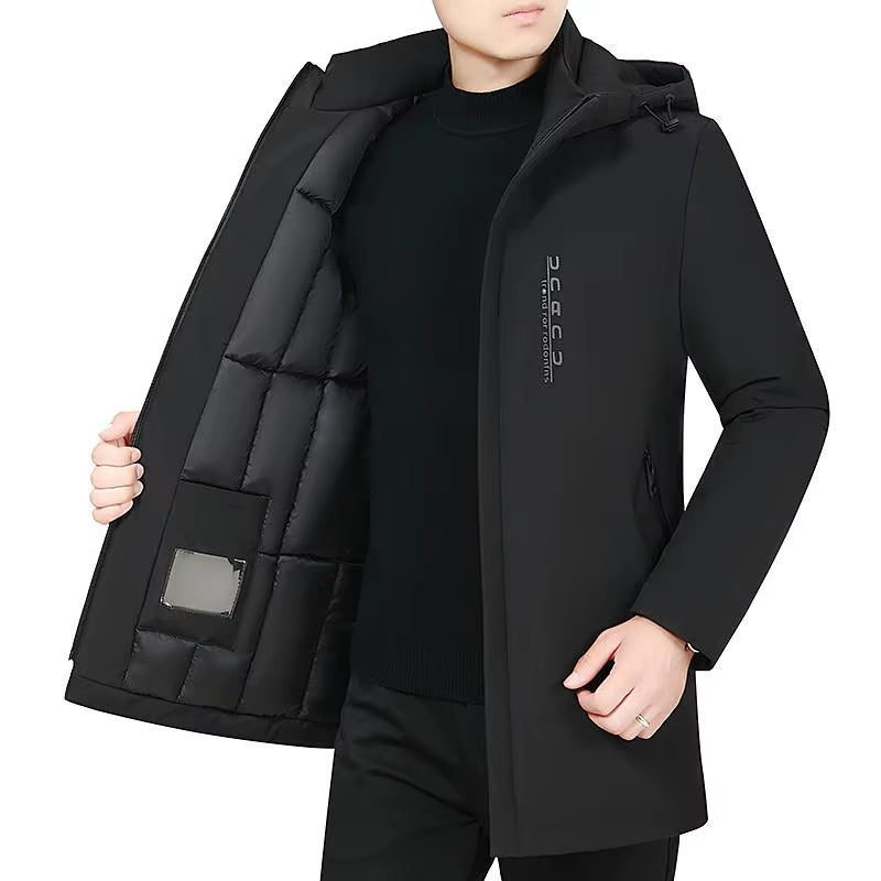Winter Parka Men New Casual Thicken Cotton Jacket Hooded Outwear Windproof Warm Coat Hooded plus Size 5XL