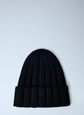 Bonnet noir — Maille premium