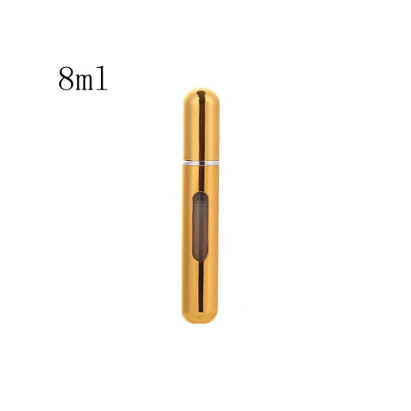 5/8Ml Perfume Spray Bottle Mini Portable Refillable Aluminum Atomizer Bottle Container Perfume Refill Travel Cosmetic Containers