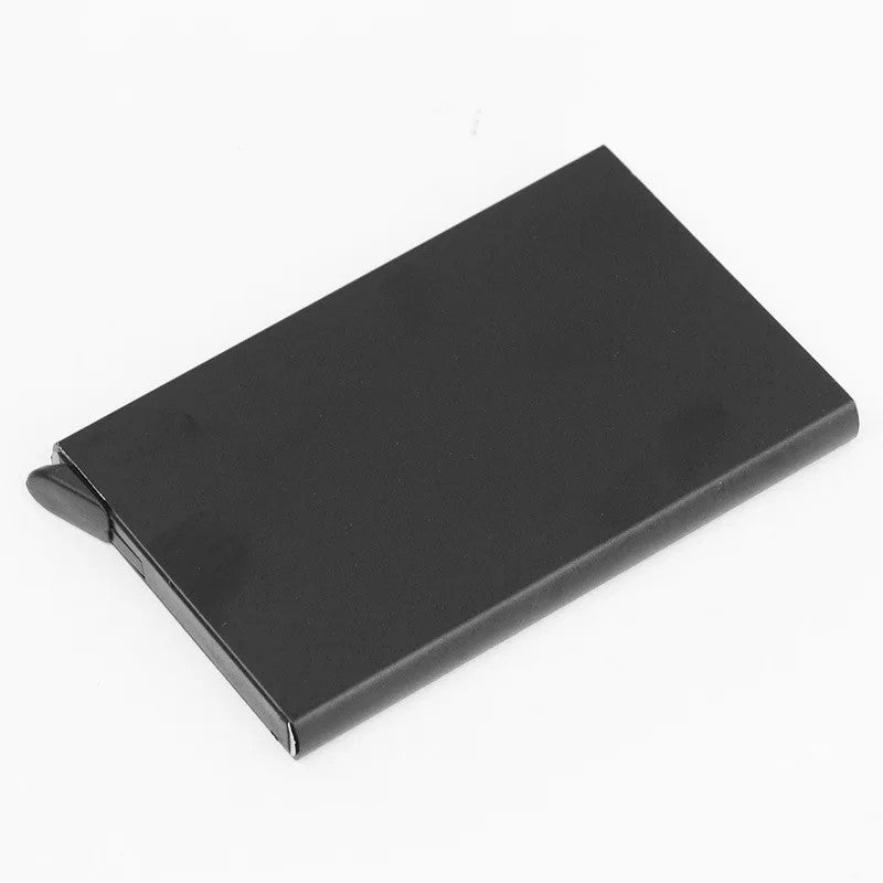 Portefeuille minimaliste en aluminium